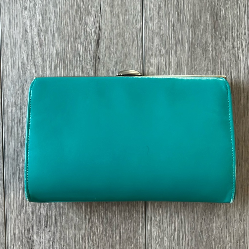Vintage Turquoise Clutch/Crossbody